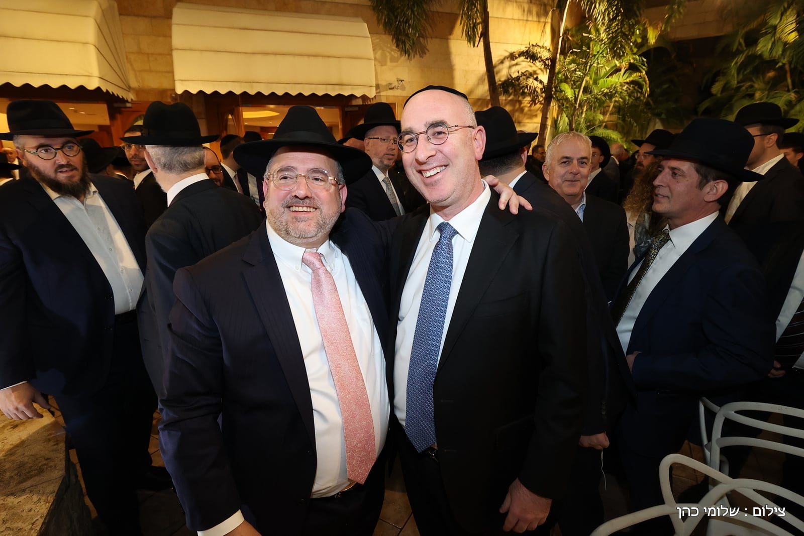 הרב של 'אסם' השיא את בנו - כולם עלו לאחל מזל טוב