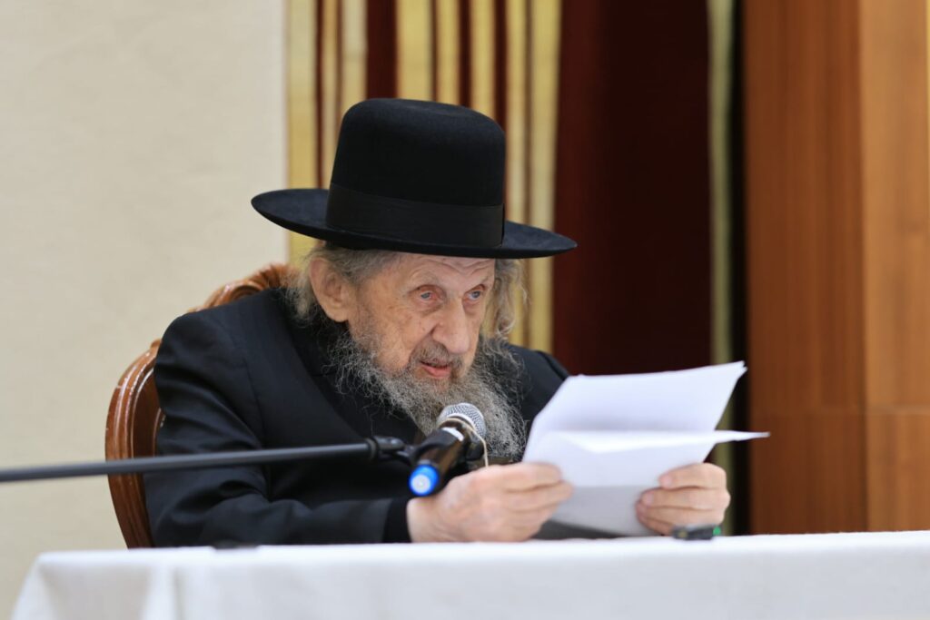 מרן הגר"ד לנדו במתקפה חסרת תקדים נגד מערכת המשפט מרן הגר"ד לנדו במתקפה חסרת תקדים נגד מערכת המשפט