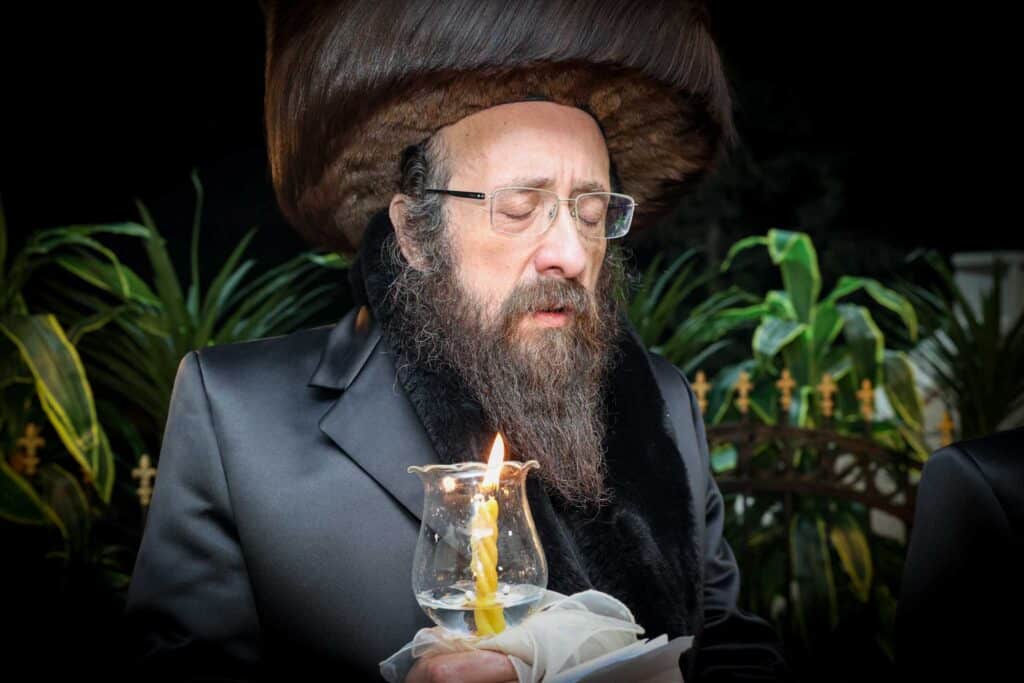 גלריה: שמחת נישואי בן המשפיע הגה"צ רבי פנחס דוד בונקר