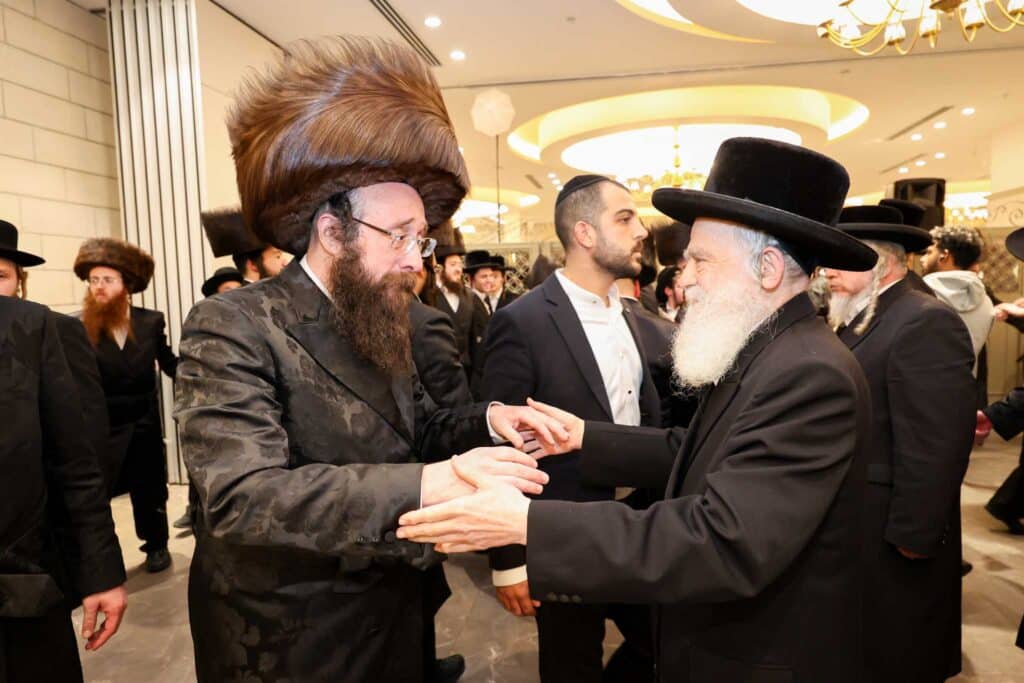 גלריה: שמחת נישואי בן המשפיע הגה"צ רבי פנחס דוד בונקר