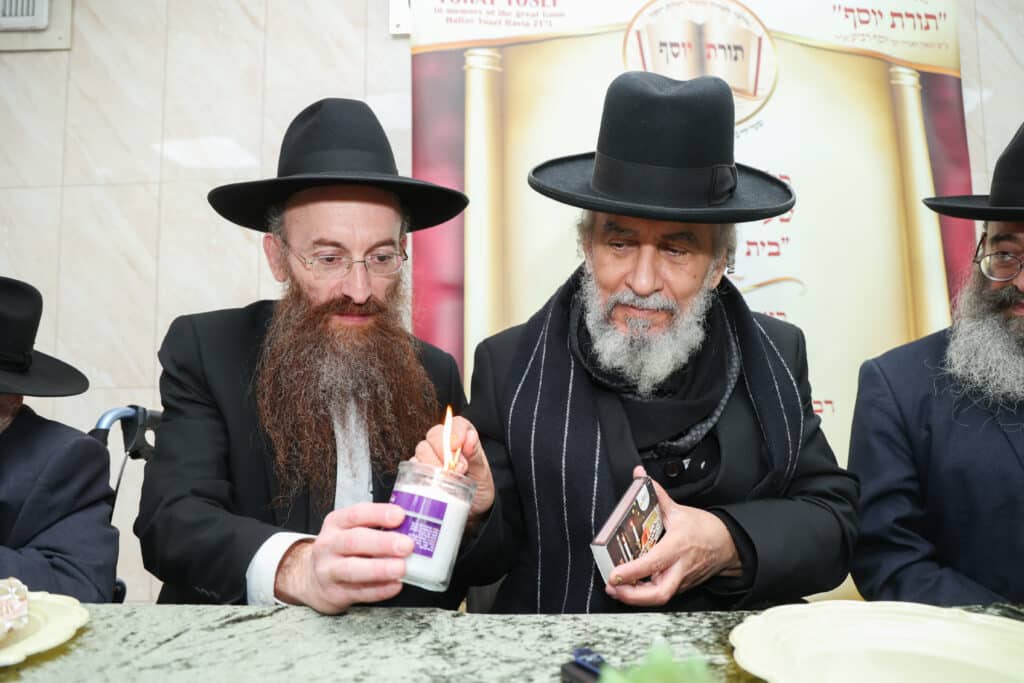 מעמד סיום הש"ס בכולל "תורת יוסף" ביתר עילית