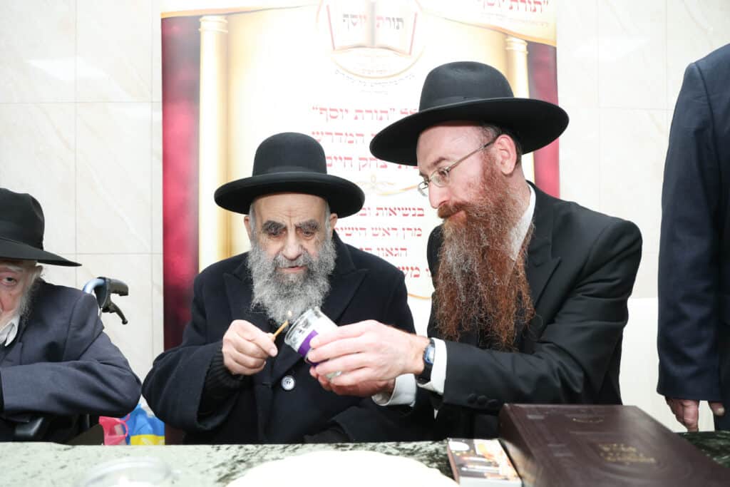 מעמד סיום הש"ס בכולל "תורת יוסף" ביתר עילית