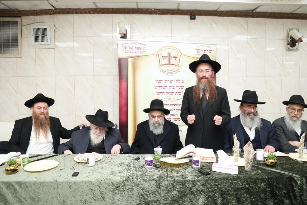 מעמד סיום הש"ס בכולל "תורת יוסף" ביתר עילית