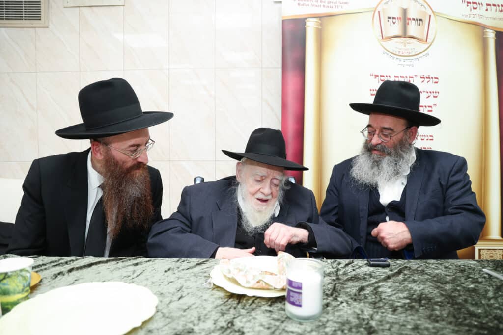 מעמד סיום הש"ס בכולל "תורת יוסף" ביתר עילית