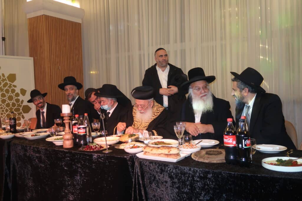 שמחת החתונה לנכד הגרש"מ עמאר