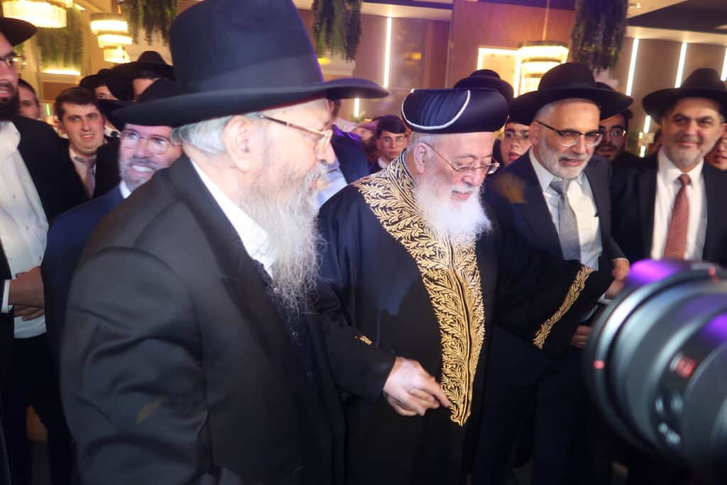 שמחת החתונה לנכד הגרש"מ עמאר