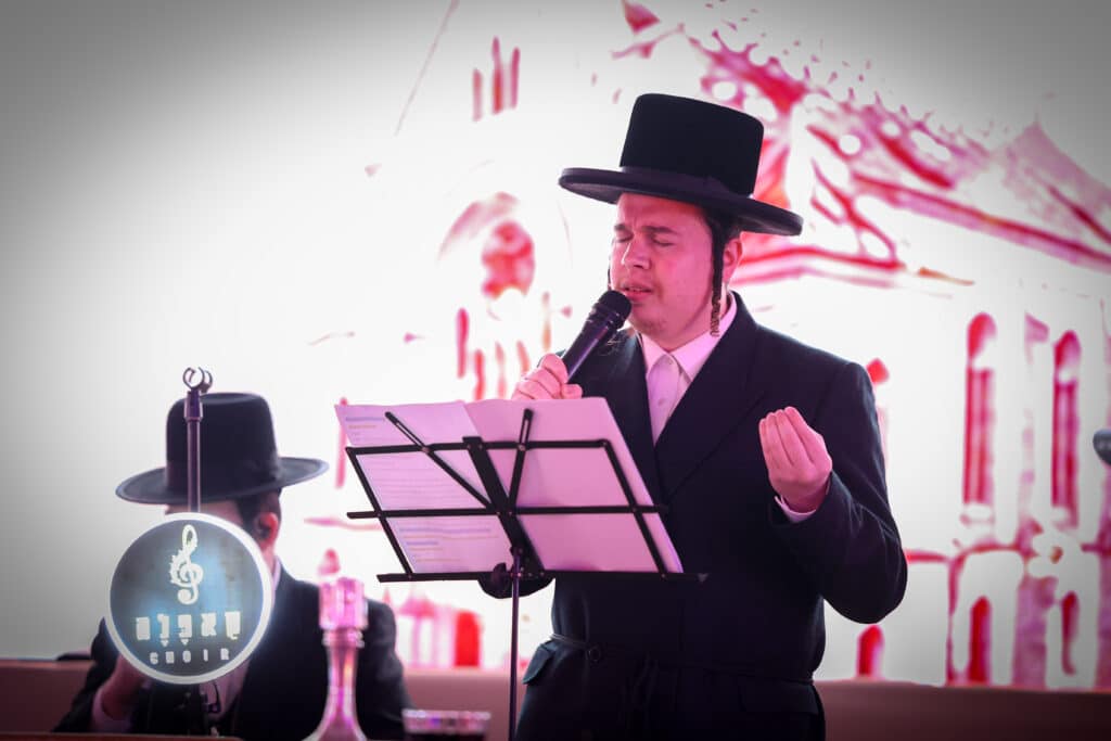 גלריה: דינר לטובת בית המדרש מכנובקא בעלזא בירושלים