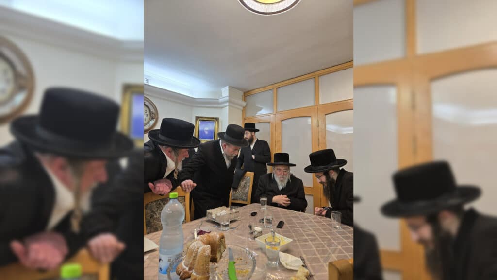 המשב"ק: התפילה של מרן הגר"ד לנדו בבית הכנסת התימני