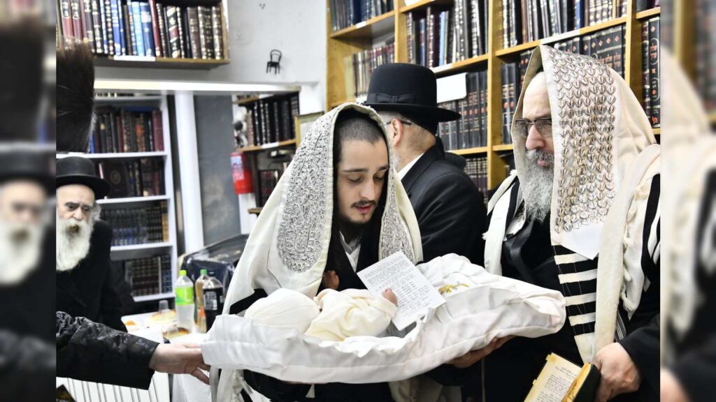 שמחת הברית לבן הבנש"ק הרב רבי משה אריה לייפער