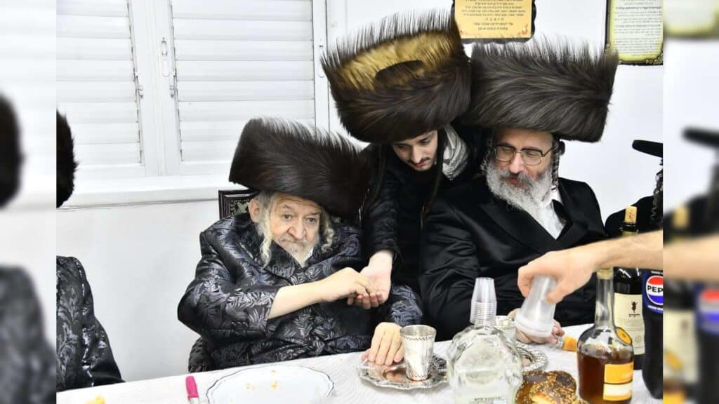 שמחת הברית לבן הבנש"ק הרב רבי משה אריה לייפער