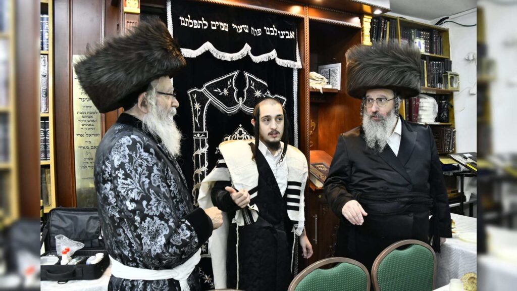 שמחת הברית לבן הבנש"ק הרב רבי משה אריה לייפער