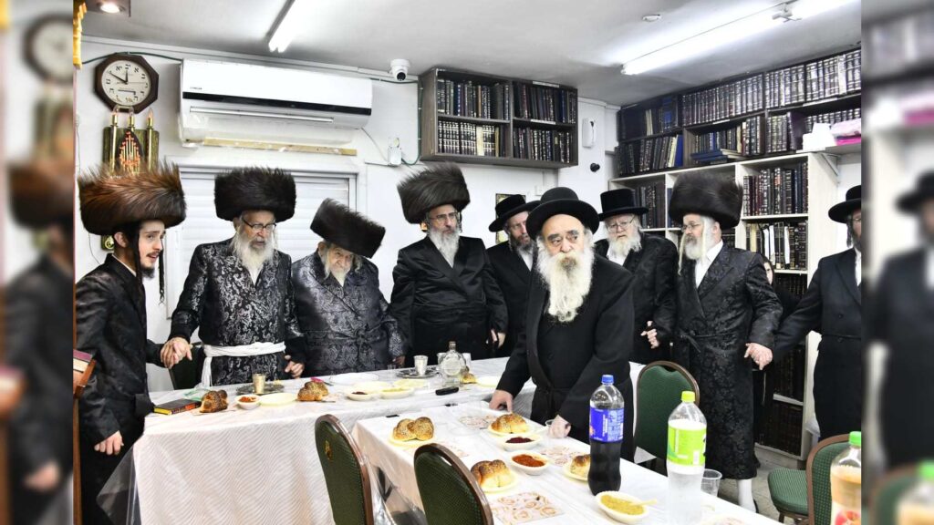 שמחת הברית לבן הבנש"ק הרב רבי משה אריה לייפער