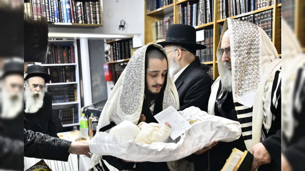 שמחת הברית לבן הבנש"ק הרב רבי משה אריה לייפער