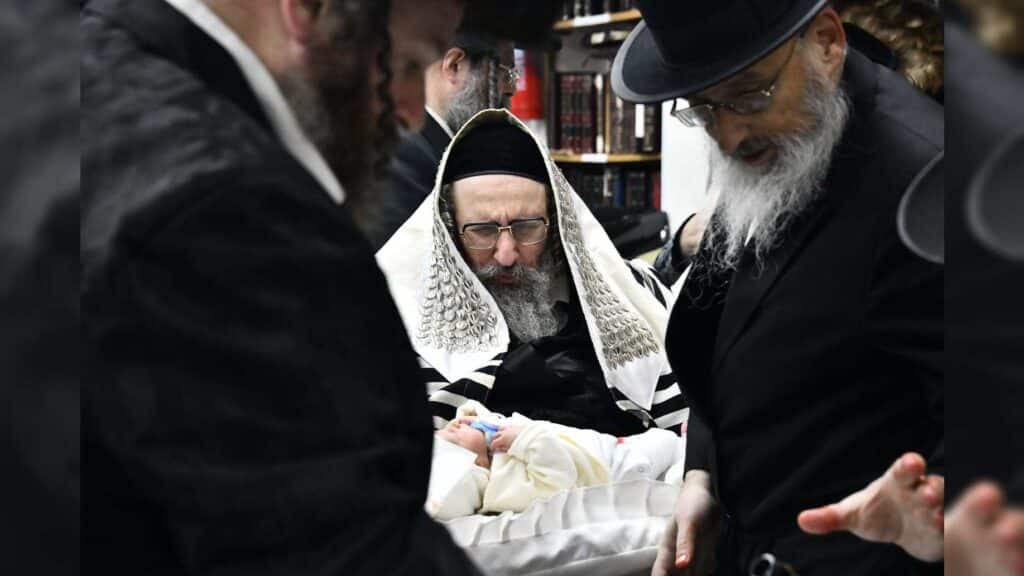 שמחת הברית לבן הבנש"ק הרב רבי משה אריה לייפער