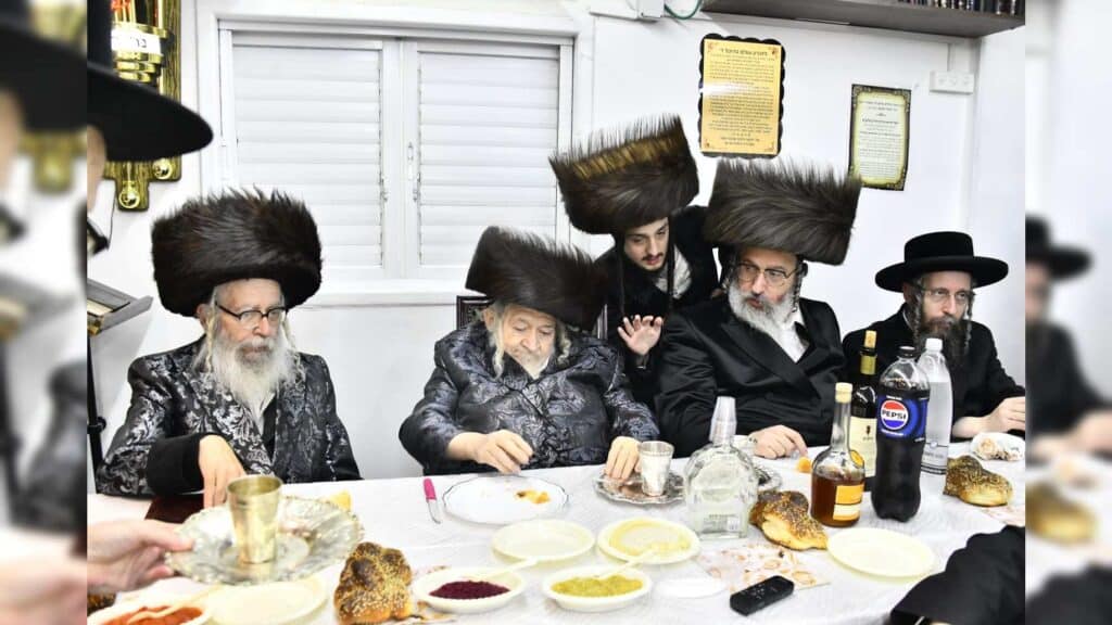 שמחת הברית לבן הבנש"ק הרב רבי משה אריה לייפער