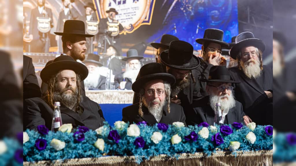 אלפי בני התורה השתתפו במעמד האדיר של ממלכת 'שיננא' לרגל סיום משנה תורה להרמב"ם בבנייני האומה בירושלים