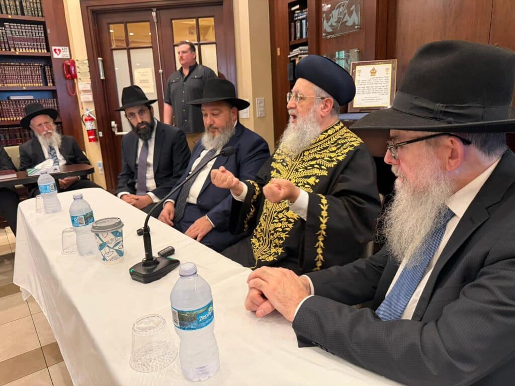 מסע הקודש ההיסטורי של הגר"ד יוסף בפלורידה