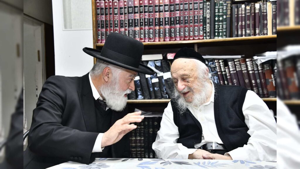 המשב"ק: משגיח חדש בליקווד והראש"ל שישב בשולי האולם