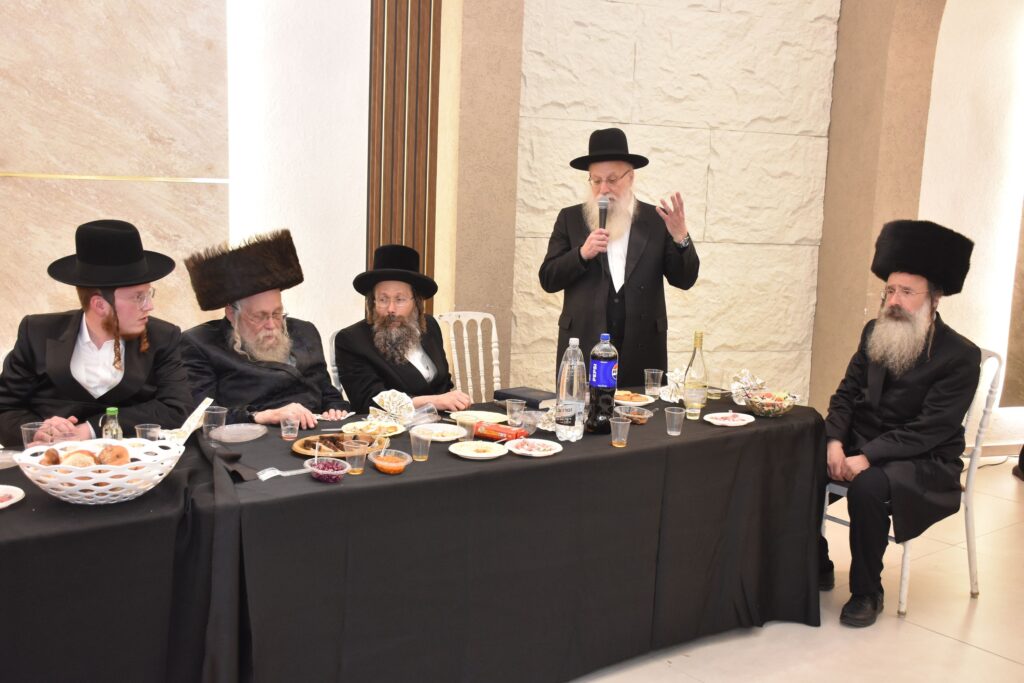 שמחת התנאים לנכדת כ"ק האדמו"רים מאשלג-קומרנא רמת שלמה