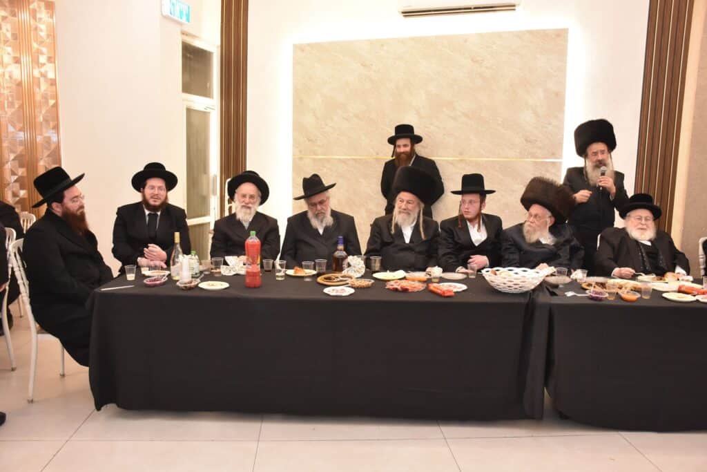 שמחת התנאים לנכדת כ"ק האדמו"רים מאשלג-קומרנא רמת שלמה