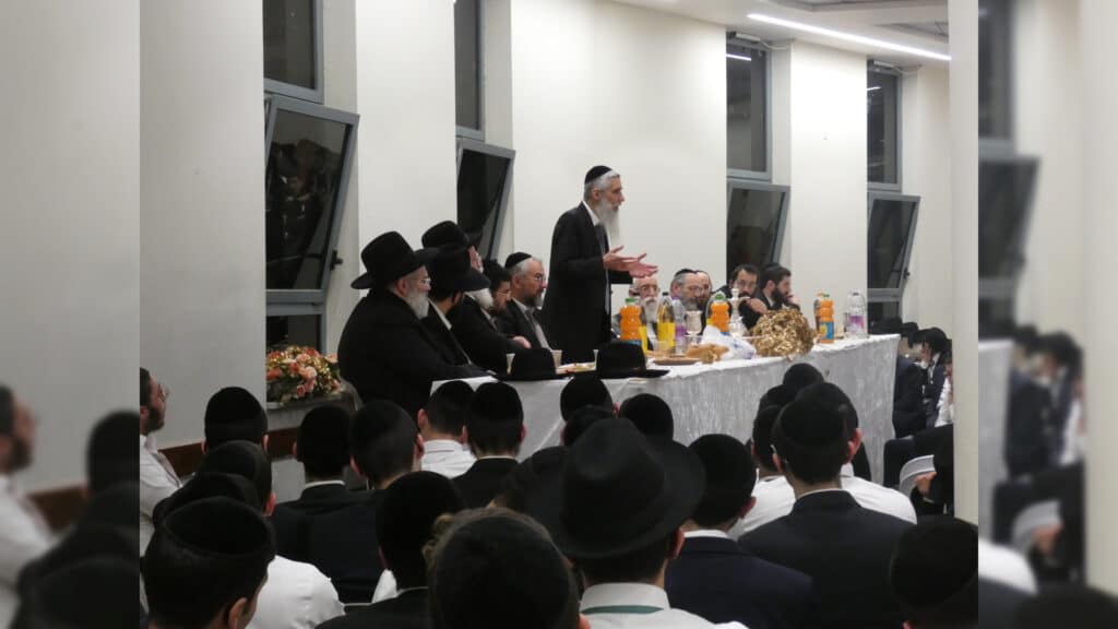 שבת התאחדות בישיבת "באר התלמוד- ירושלים"