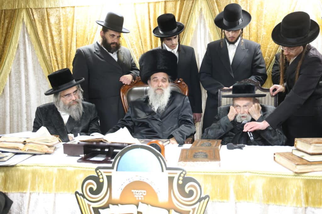 גלריה: מעמד סיום הזוהר במירון ביום הילולת משה רבינו