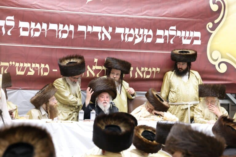 מעמד לחיזוק לימוד הזוה"ק לרגל הילולת בעל המתוק מדבש