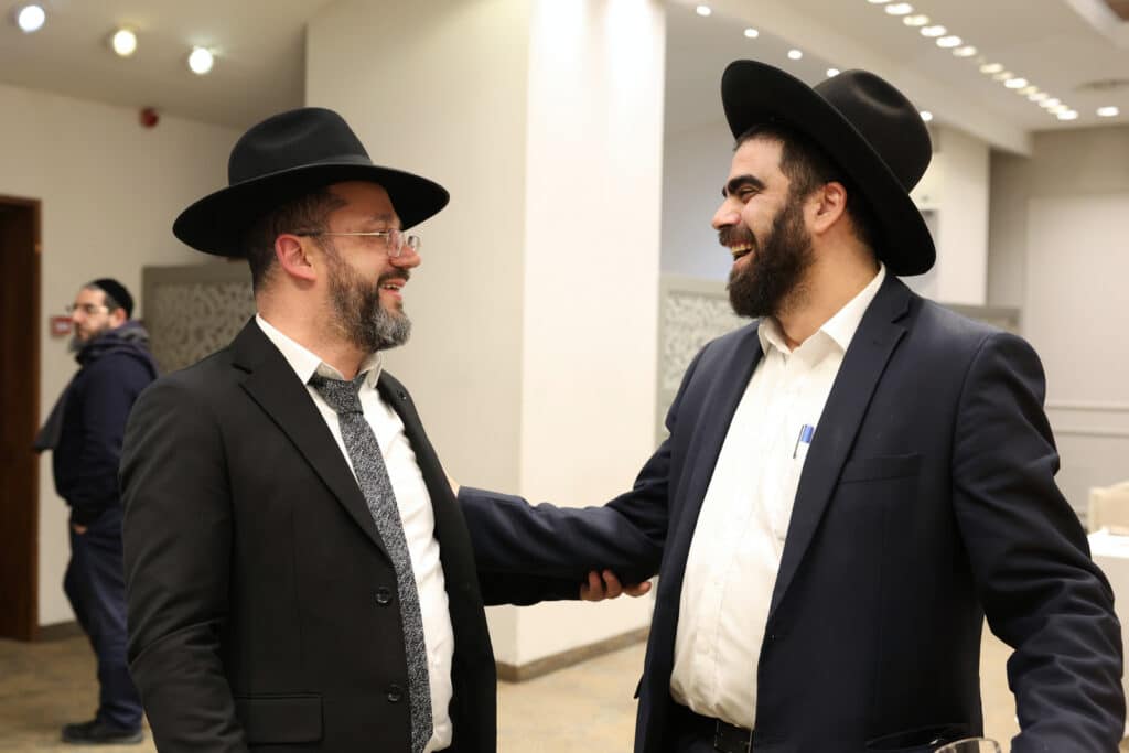 מעמד יובל שנים לישיבת כף החיים בהשתתפות בוגרי הישיבה