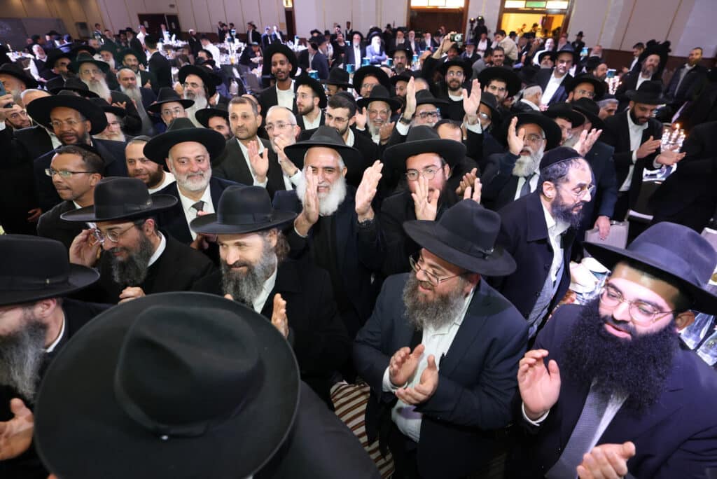 מעמד יובל שנים לישיבת כף החיים בהשתתפות בוגרי הישיבה