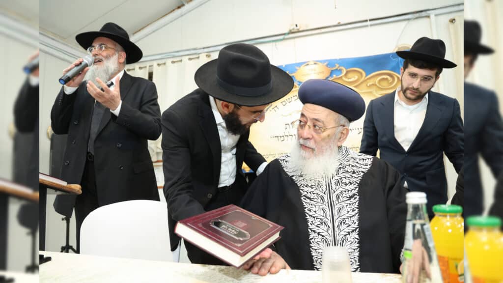 מעמד חלוקת תעודות הסמכה של מכון "ללמוד וללמד"