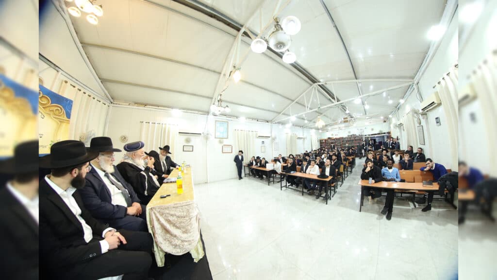 מעמד חלוקת תעודות הסמכה של מכון "ללמוד וללמד"