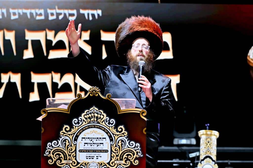 גלריה: אלפי חסידי ויז'ניץ התאחדו באילת בשבת היסטורית