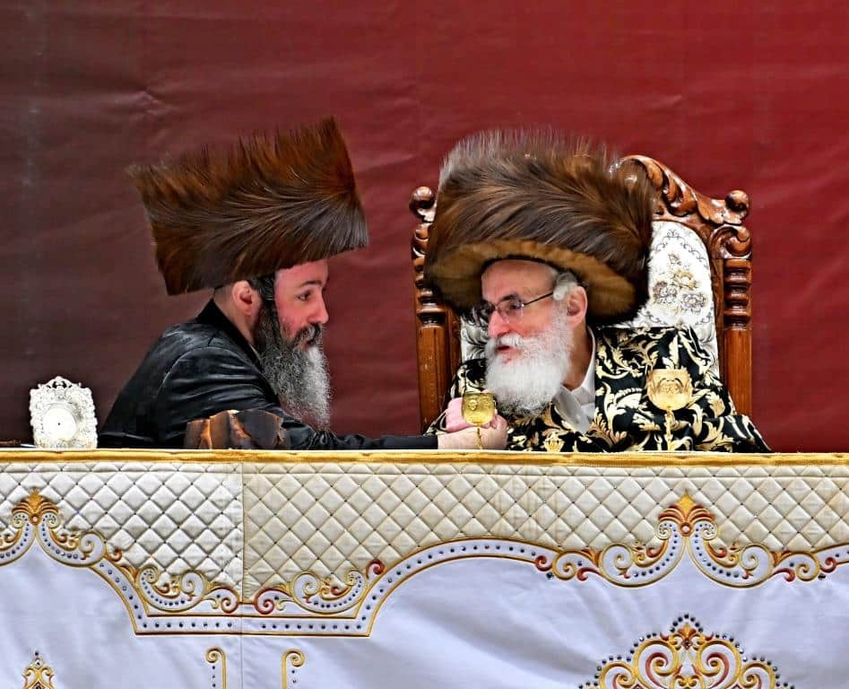 גלריה: אלפי חסידי ויז'ניץ התאחדו באילת בשבת היסטורית