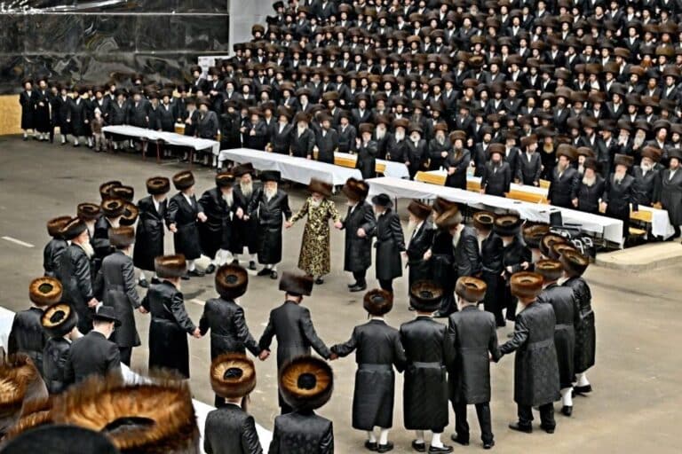 גלריה: אלפי חסידי ויז