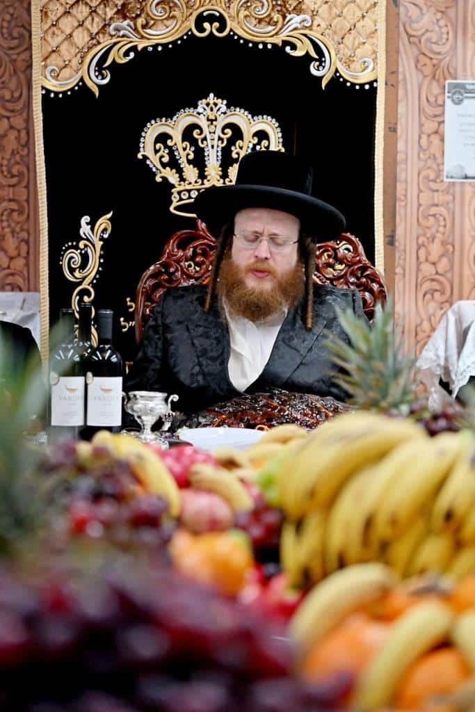 חמשה עשר בשבט בחצר הקודש ספינקא בבית שמש