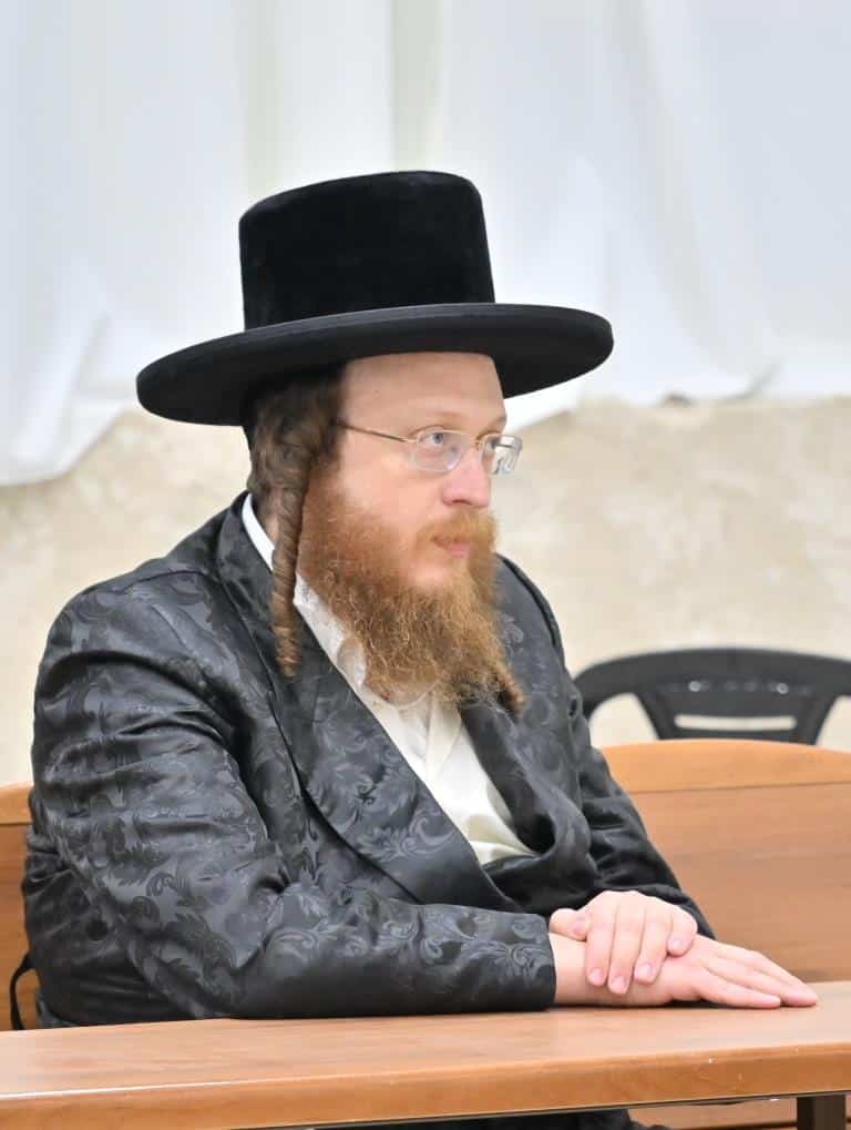 גלריה: האדמו"ר מסקולען מסר שיחת חיזוק בקהילת ספינקא