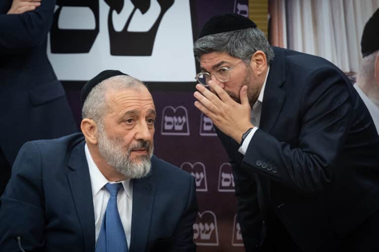 דובר ש"ס: זה ההוראה שקיבלנו מגדו"י לגבי חוק הגיוס