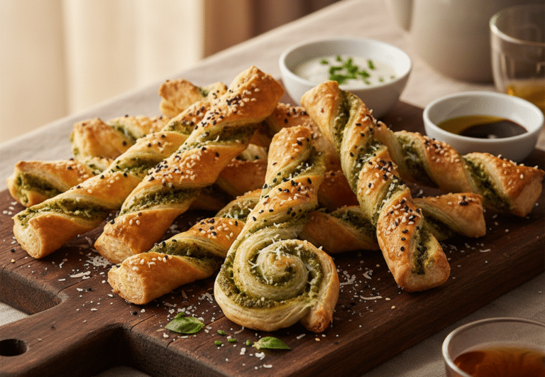 מקלות פסטו ופרמזן קריספיים שסוגרים לכם את מוצאי השבת