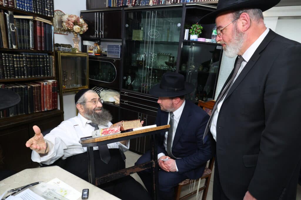 המסר המרתק של הגר"מ בן שמעון לתלמידים מתל ציון