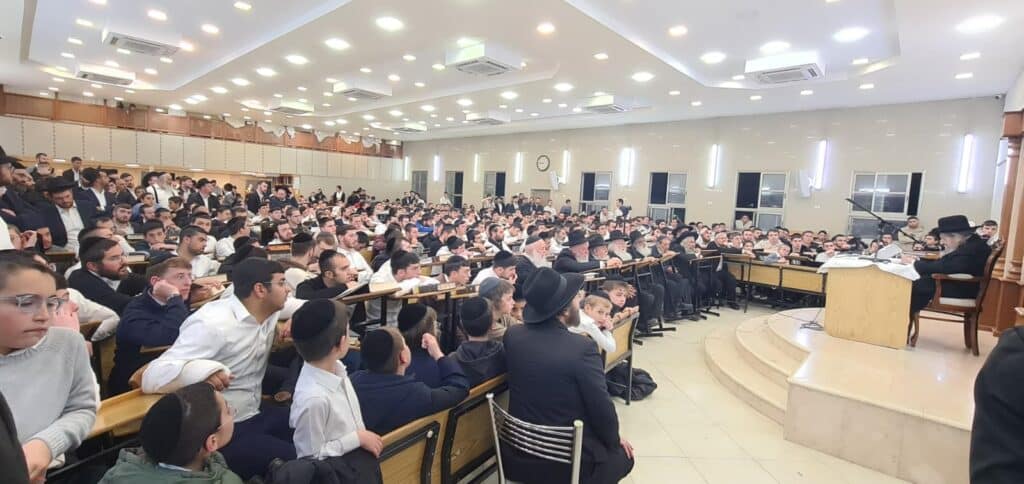 אמש: מרן הגר"ד לנדו ערך מסע חיזוק בשלוש ישיבות