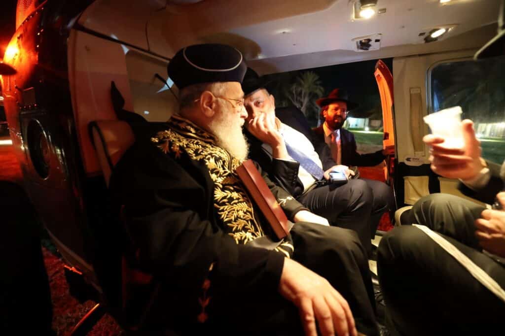 הראשון לציון ואריה דרעי שבתו עם רבני "קו ההלכה הספרדי"