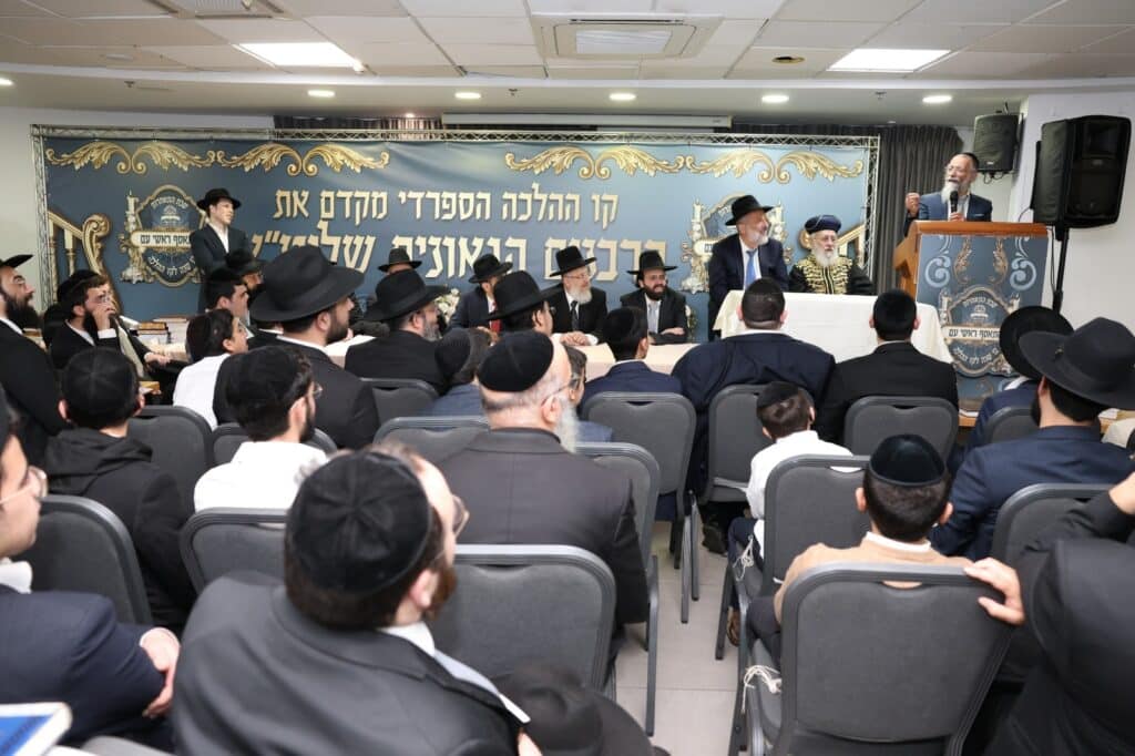 הראשון לציון ואריה דרעי שבתו עם רבני "קו ההלכה הספרדי"