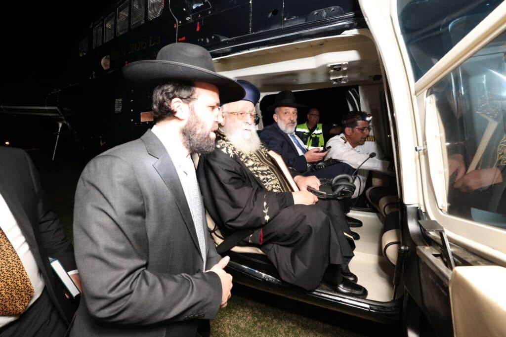 הראשון לציון ואריה דרעי שבתו עם רבני "קו ההלכה הספרדי"