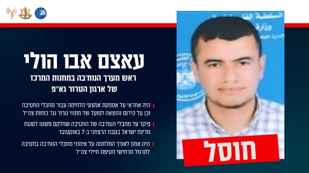 גל תקיפות ברצועה: חוסל מחבל שפשט לשטח ישראל בטבח