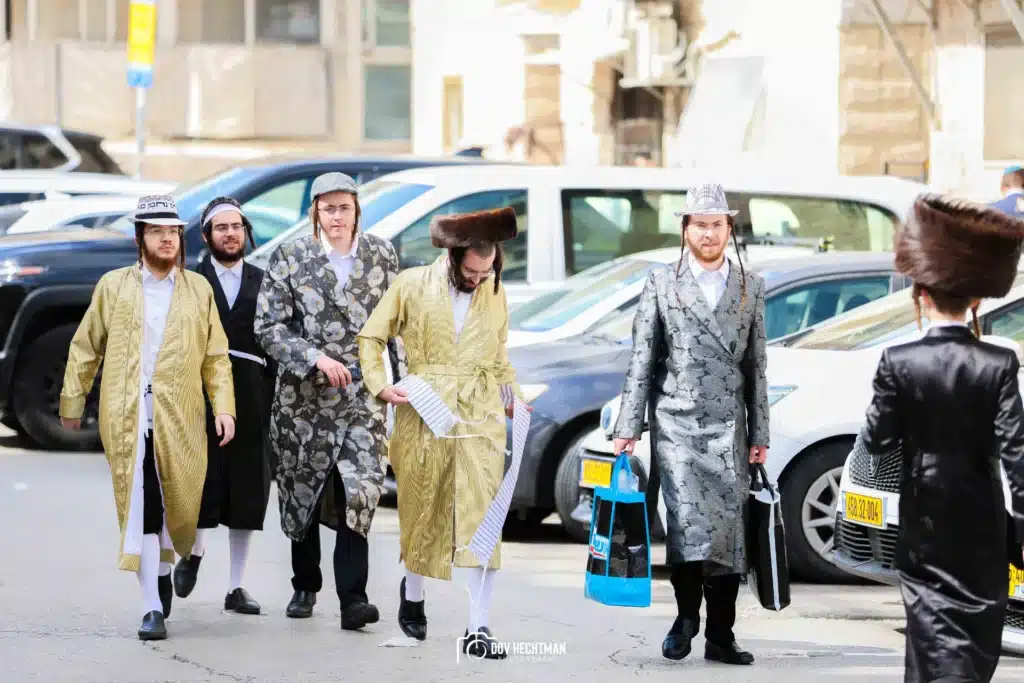 גלריה מאווירת פורים המיוחדת מסמטאות מאה שערים