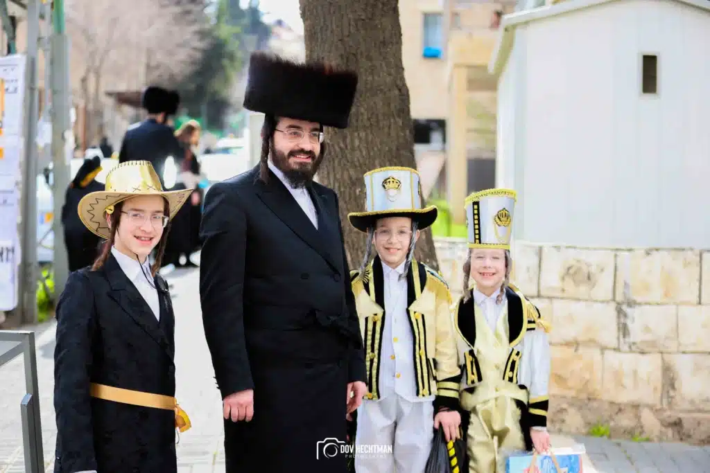 גלריה מאווירת פורים המיוחדת מסמטאות מאה שערים