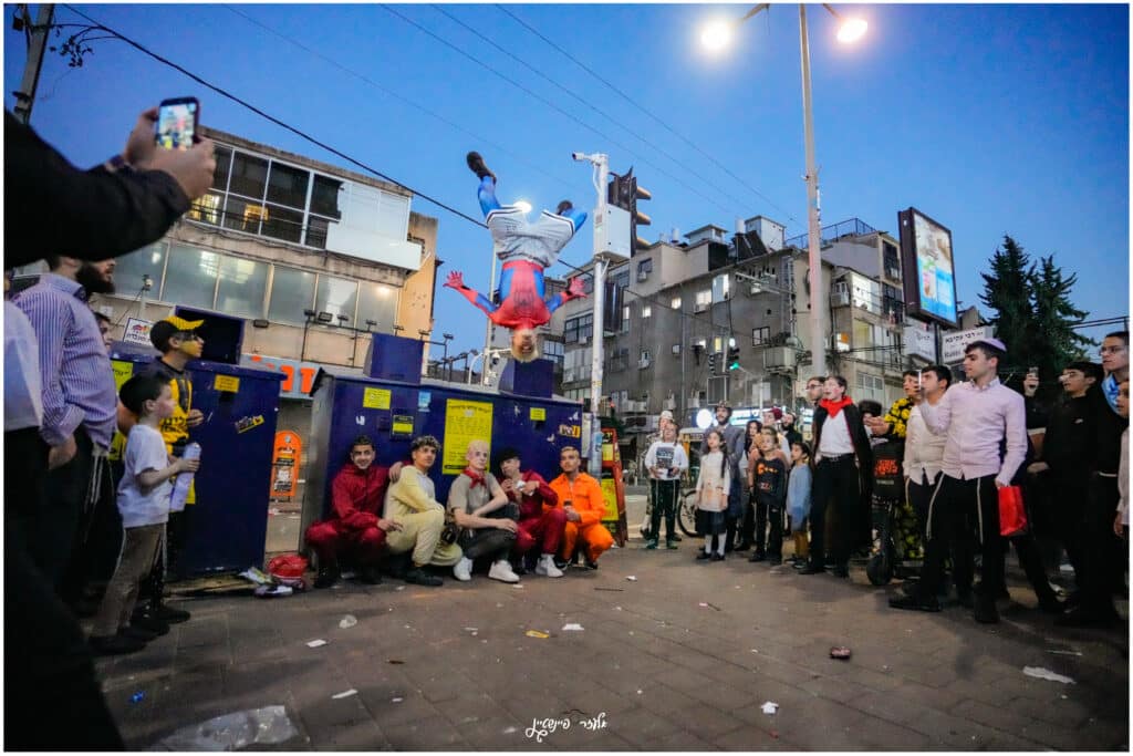 בני ברק צהלה ושמחה: גלריית שמחת פורים מהשטח