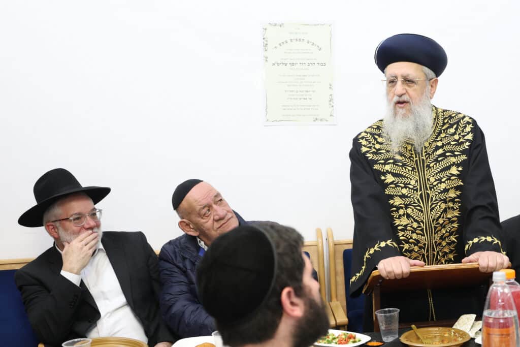 הגר"ד יוסף חשף את הסיבה שנלחמים נגד עולם התורה