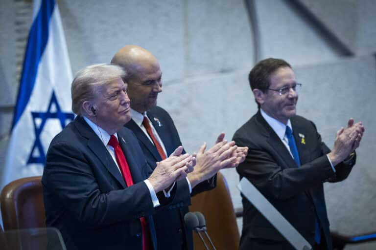 טראמפ תקף: "הרצוג חרפה" – בבית הנשיא מיהרו להגיב