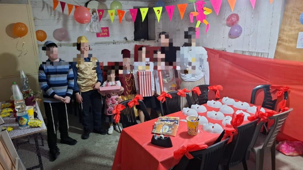 לא עוצרים את שמחת הפורים: יוזמת "המקלט השמח" בבני ברק